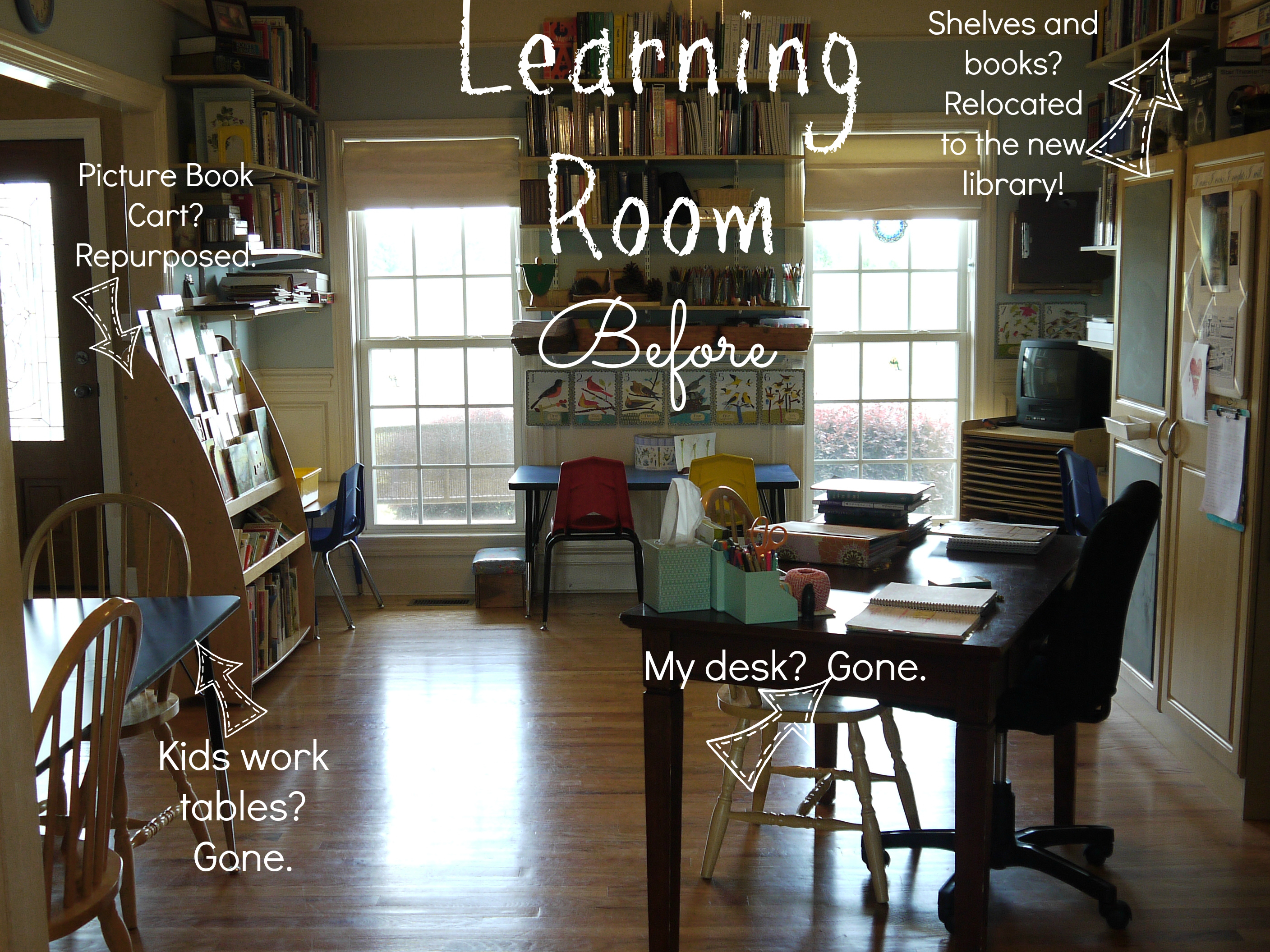 learning room BEFORE