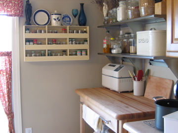 Attic Clutter to Useful Spice-Rack