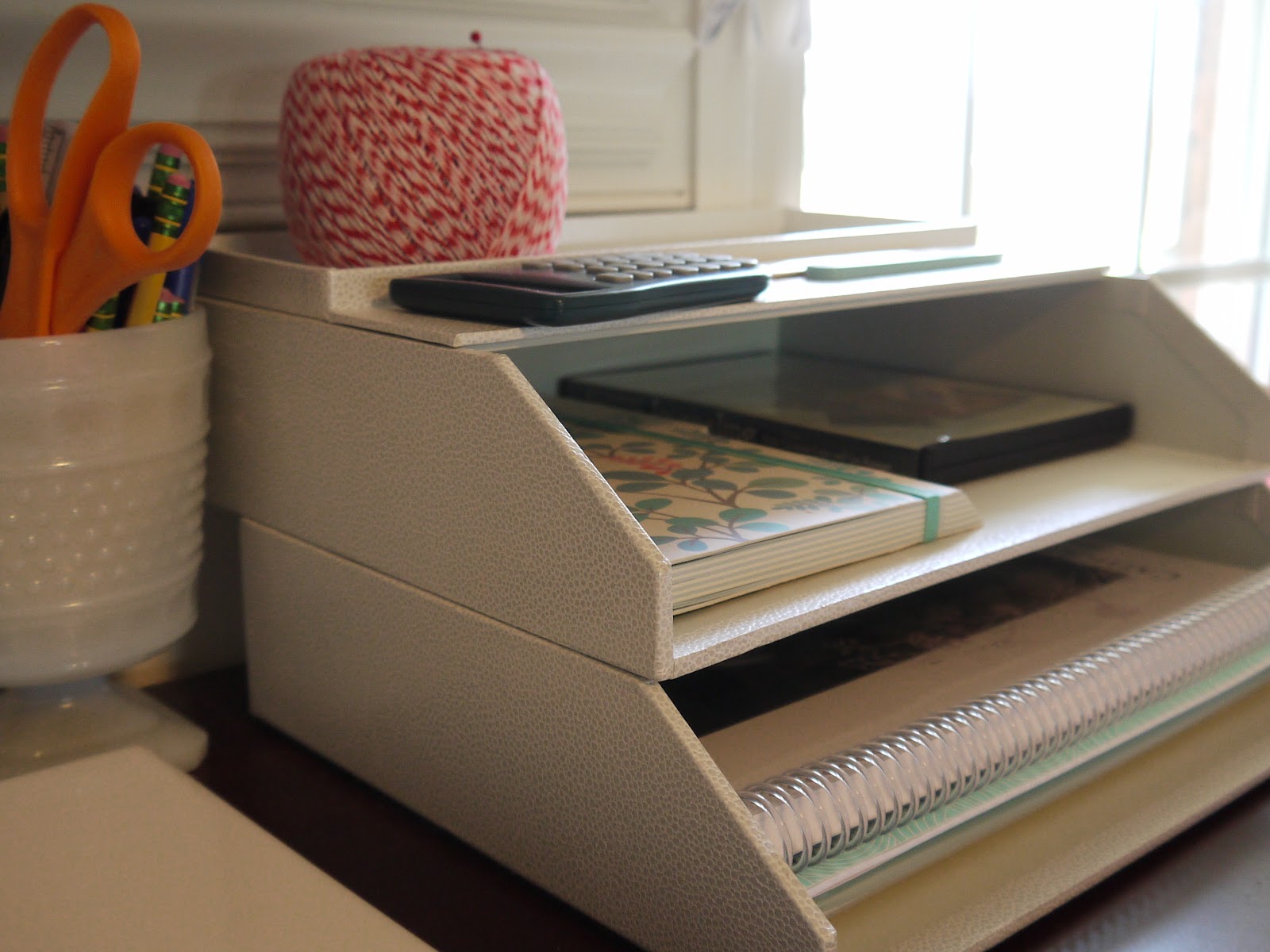 A Continuing Conversation :: My Desk | | Wildflowers and Marbles