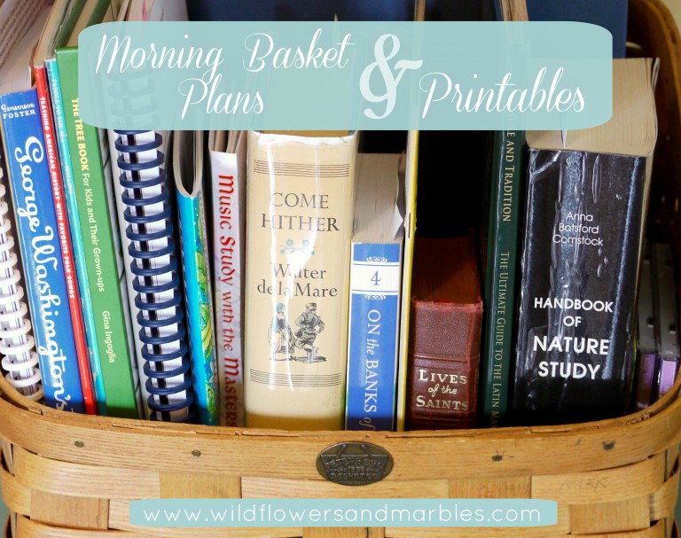 The Morning Basket Plans & Printables – 2015