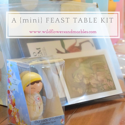 Gift Idea: A {mini} Feast Table Kit