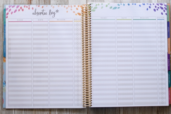 Review: Erin Condren 2017 Teacher Lesson Planner | Wildflowers and Marbles