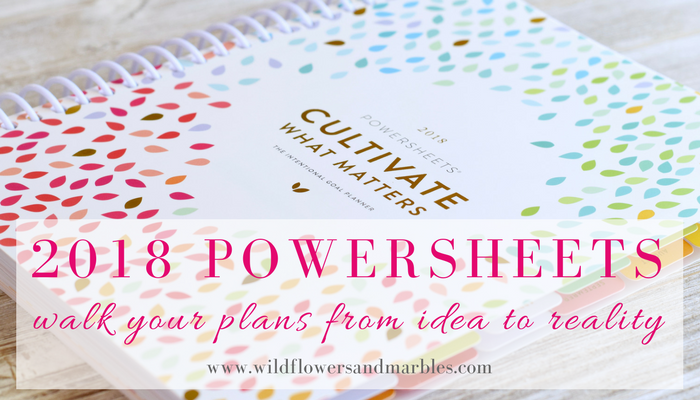 Powersheets Goal Planner – Walk Your Plans from Idea to Reality