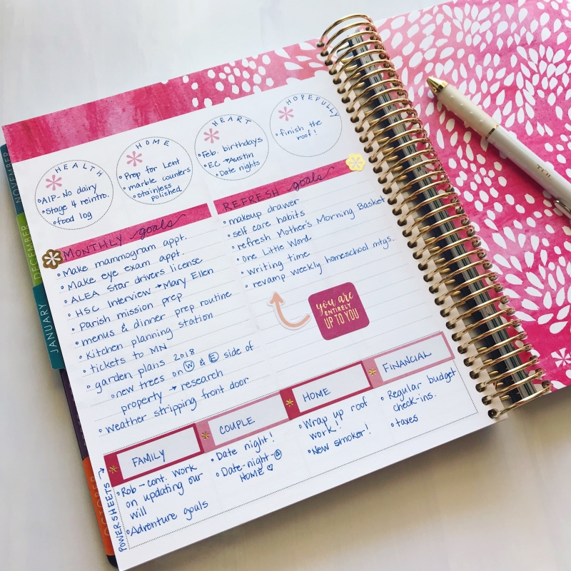 Erin Condren 2018-2019 Life Planner – Review of all the Newness ...