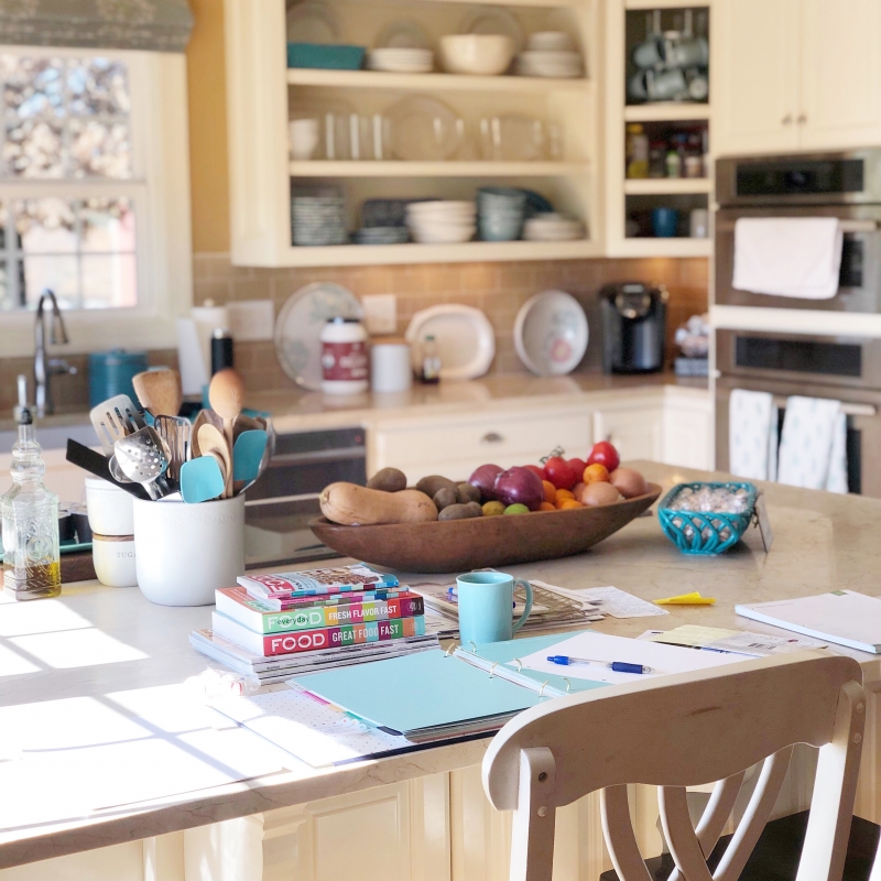 Our kitchen was. My Kitchen.