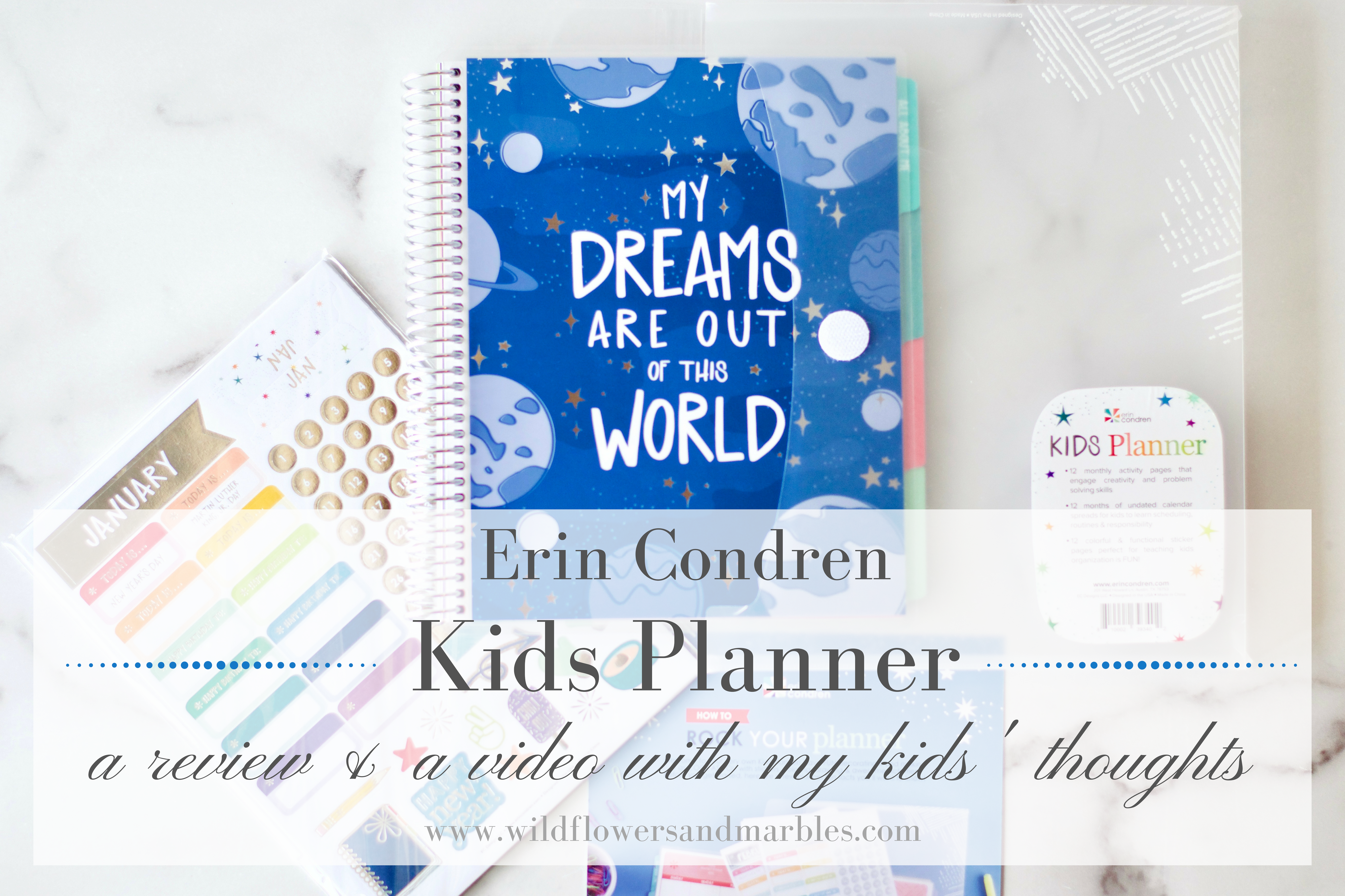 Erin Condren Kids Planner