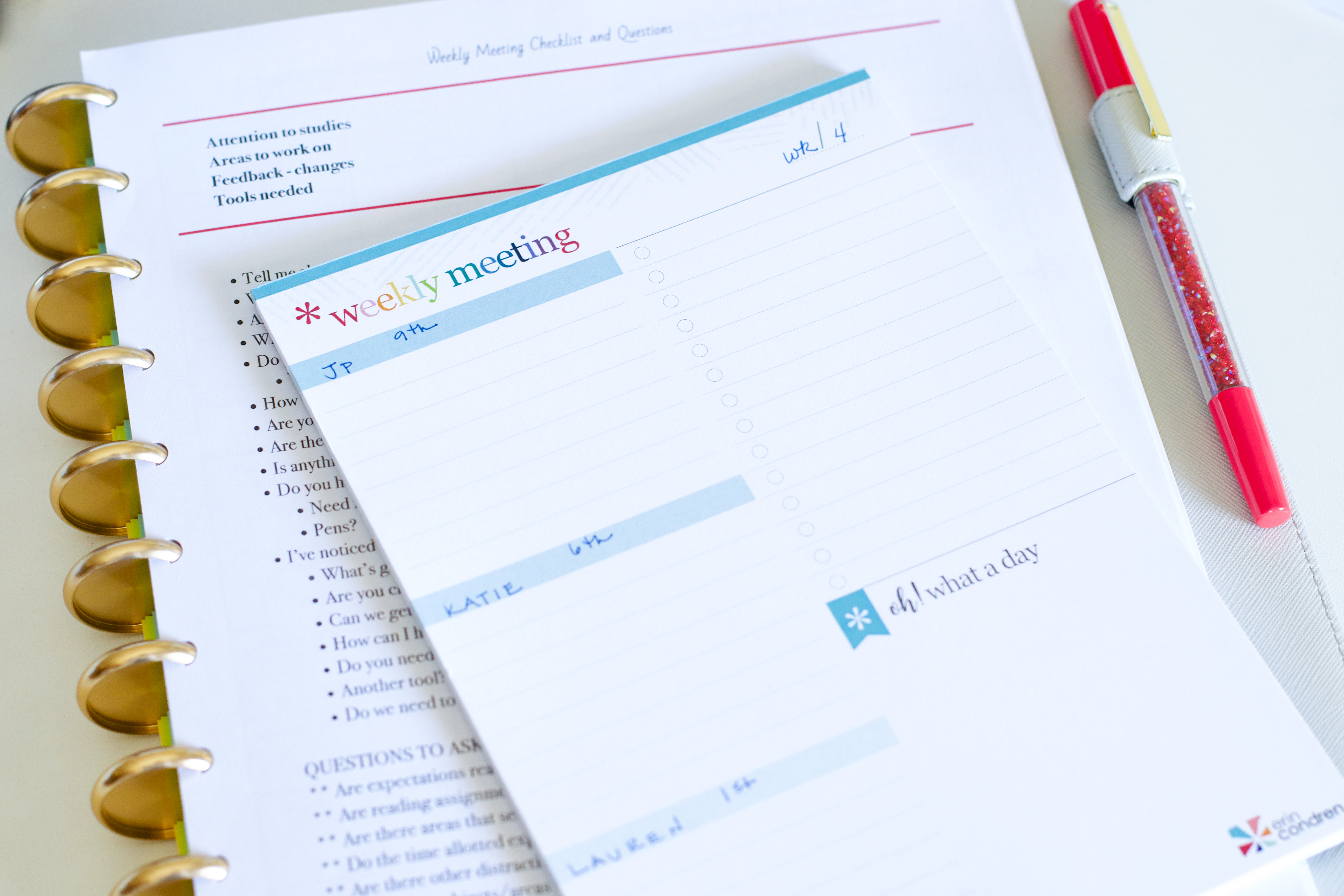 Weekly Meetings: A Tool For Homeschool Success | Wildflowers and Marbles
