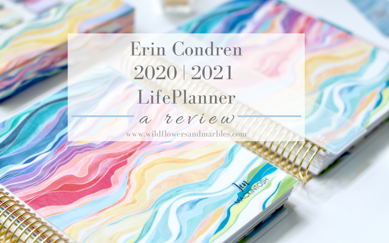 Erin Condren LifePlanner Review | 2020