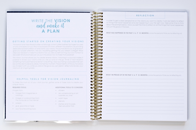 bloom daily planners 2024 Hardcover Calendar Year Goal & Vision Planner  (January 2024 - December 2024) - Monthly/Weekly Column View Agenda Organizer  - 7.5 x 9 - Dreams In Bloom 