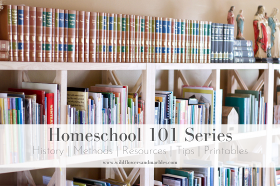 Homeschooling 101 – A Simple Beginning | Wildflowers and Marbles