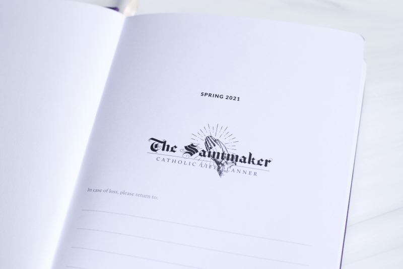 DailySaint | 5-Minute Spiritual Journal — The Saintmaker Catholic Life  Planner